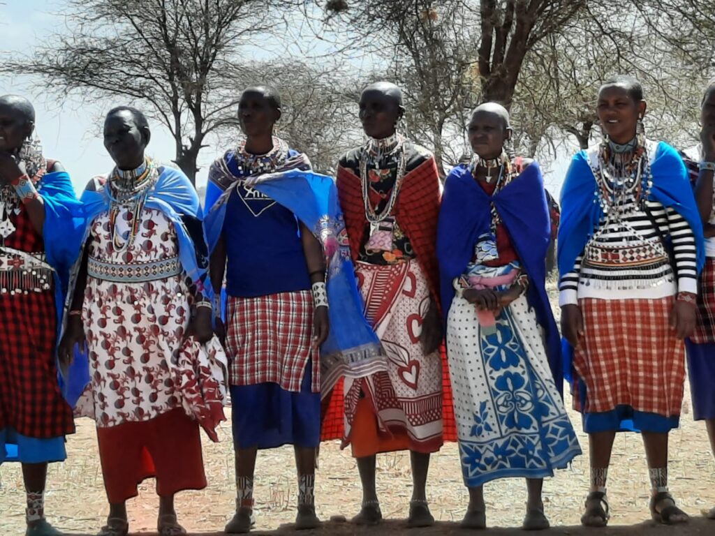 Women from the new group in our Hope for Widows programs at the Goats and Grants ceremony.