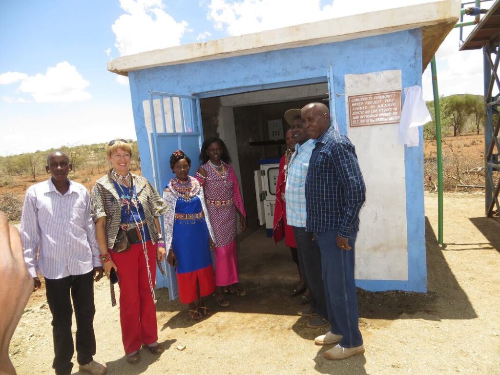 world water day Lenkiloriti borehole pump