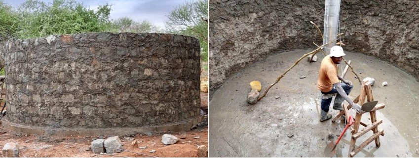 borehole that prevents elephants from using it