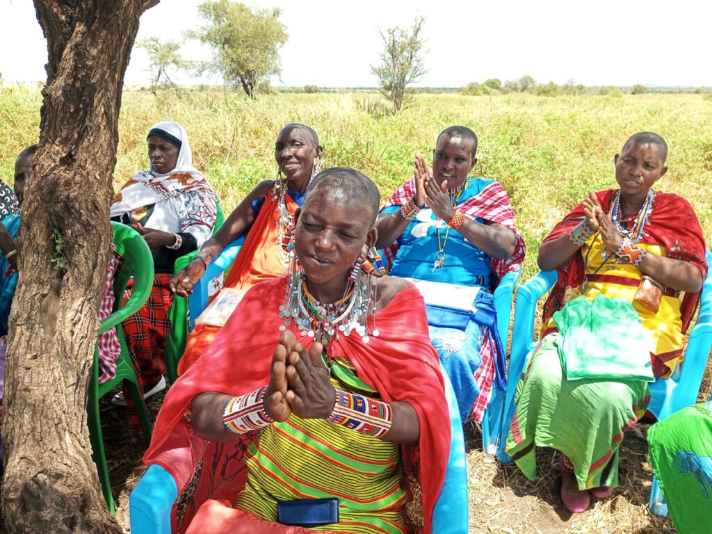 widows gather in kenya