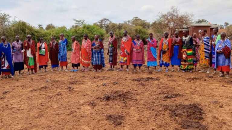 Water is Life Kenya livestock farmer group